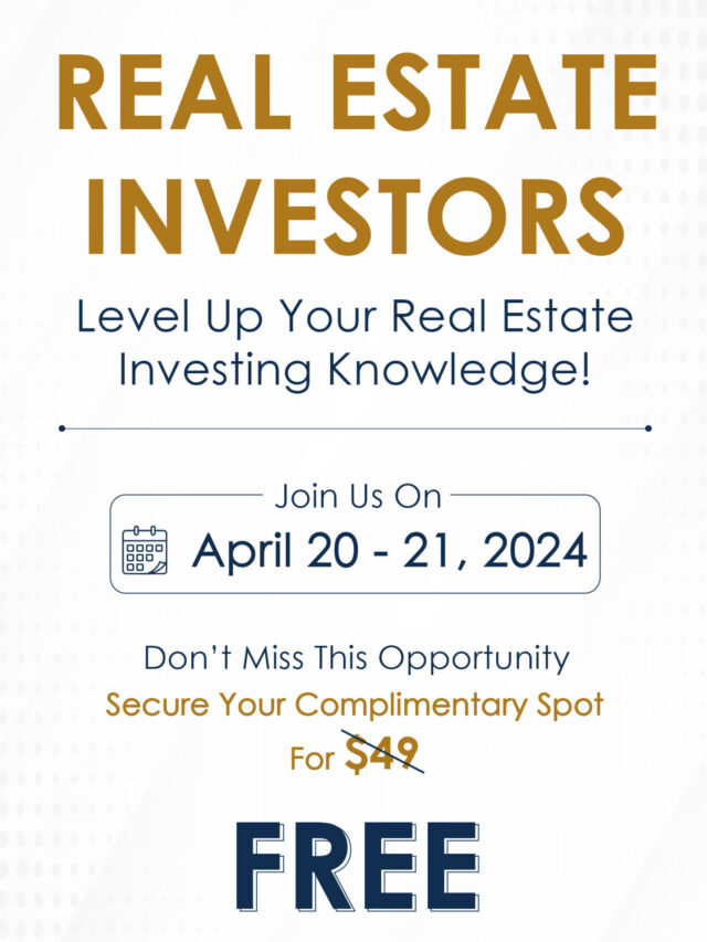 Real Estate Investor Summit 2024 | REI VIRTUAL EVENT